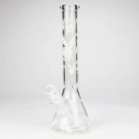 12" 5mm Luxury Design Glow in the Dark Glass Bong_8