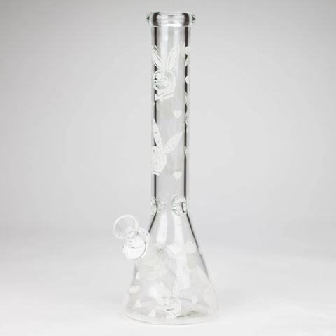12" 5mm Luxury Design Glow in the Dark Glass Bong_6