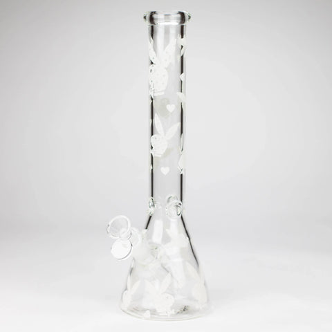 12" 5mm Luxury Design Glow in the Dark Glass Bong_7