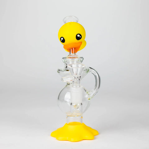 7.5"Duck Functional Glass Water pipe_2