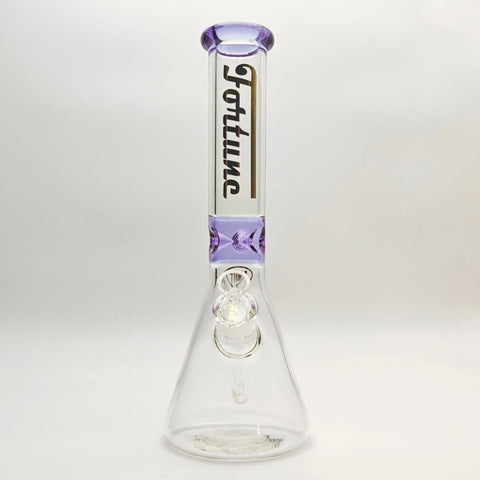 Fortune | 14" 7mm Coloured Accent Bong Assorted Colour_5