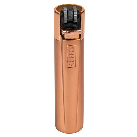 Clipper Metal Matt Rose Gold Lighter