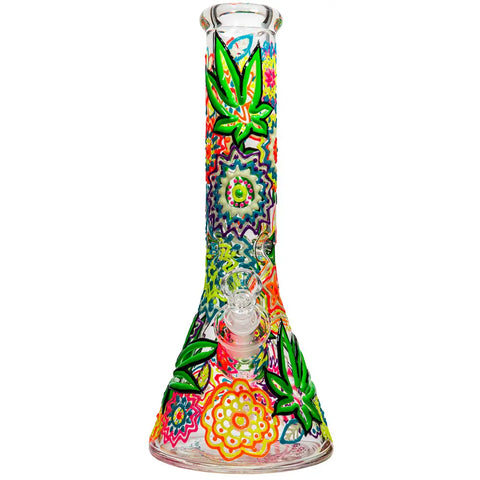 Blossom Glass Beaker Bong2 - bongstar