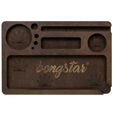 Bongstar Wooden Tray Set - bongstar