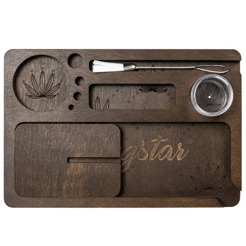 Bongstar Wooden Tray Set2 - bongstar