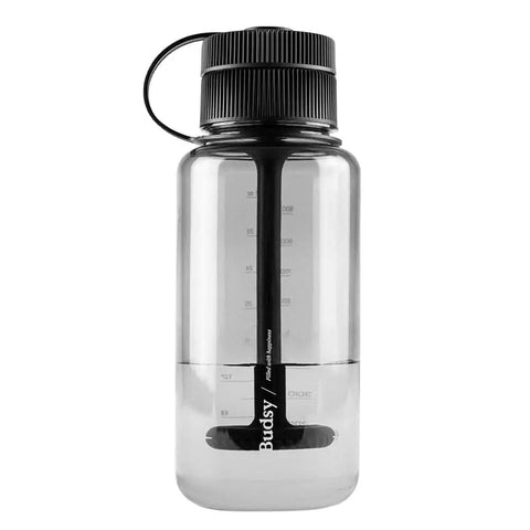 Puffco Budsy Black Bottle Portable Bong - bongstar