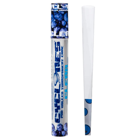 Cyclones Clear Pre-Rolled Cones - Blueberry