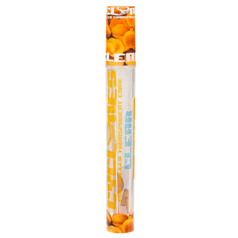 Cyclones Clear Pre-Rolled Cones - Peach