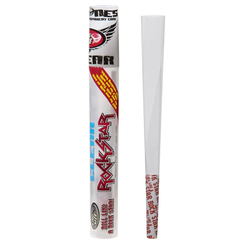 Cyclones Clear Pre-Rolled Cones - Rockstar