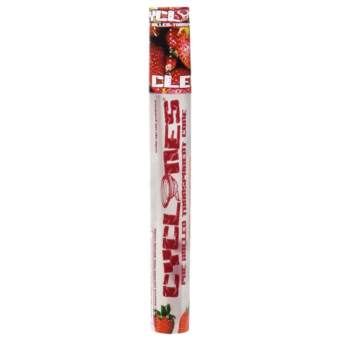 Cyclones Clear Pre-Rolled Cones - Strawberry