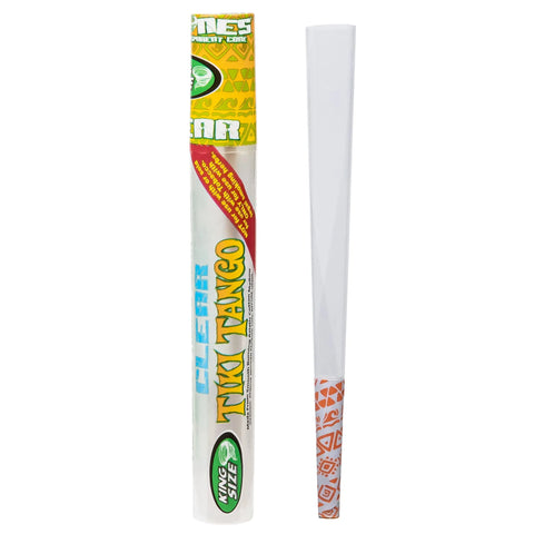 Cyclones Clear Pre-Rolled Cones - Tiki Tango