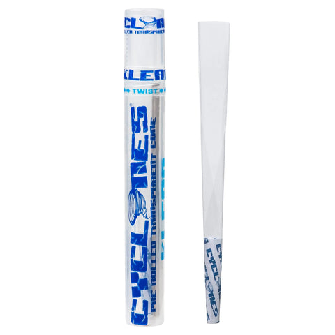 Cyclones Clear Pre-Rolled Cones - Unflavored