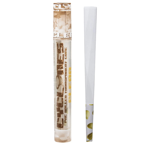 Cyclones Clear Pre-Rolled Cones - White Chocolate