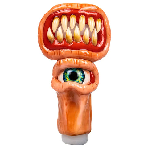 Evil Glass Hand Pipe1 - bongstar