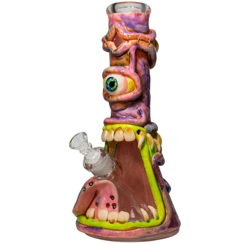 Grave Digger Glass Monster Bong