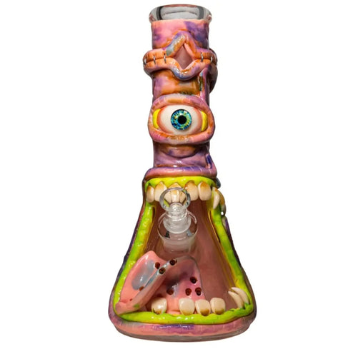 Grave Digger Glass Monster Bong