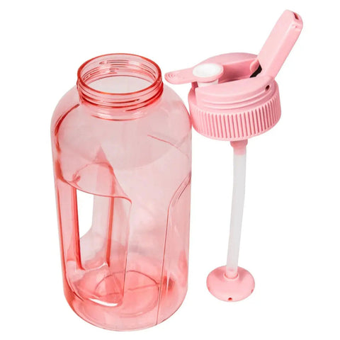 Hidden bong with removable mouthpiece and bowl inside water bottle compartment