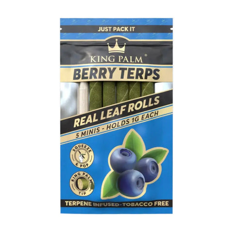King Palm Berry Terps Wraps 1g 5pack