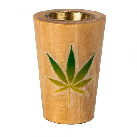 Leaf Wooden Gravity Bong Bowl - bongstar