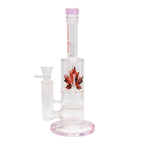 Maple Glass Pink Harmony Glass Bong