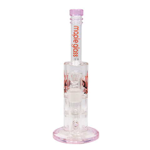 Maple Glass Pink Harmony Glass Bong