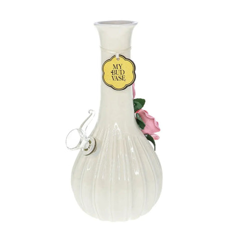 My Bud Vase Pink Rose Bong2 - bongstar