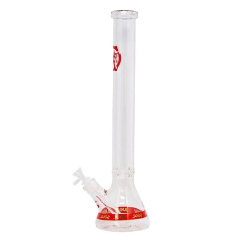 Soul Glass 9mm Thick Red Glass Beaker Bong 24"