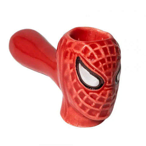 Spider Man Ceramic Hand Pipe - bongstar