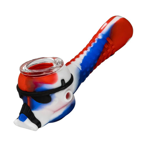 Stormtrooper Silicone Hand Pipe2 - bongstar