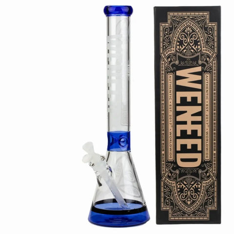 WENEED® Crucifix Beaker Glass Bong 18"