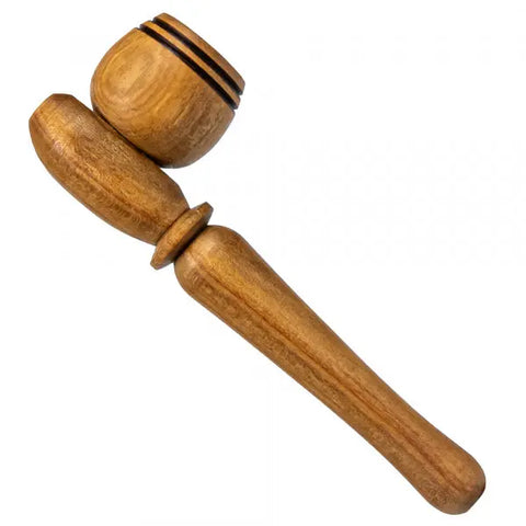 Country Wooden Hand Pipe1 - bongstar