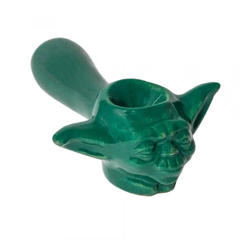 Yoda Ceramic Hand Pipe - bongstar