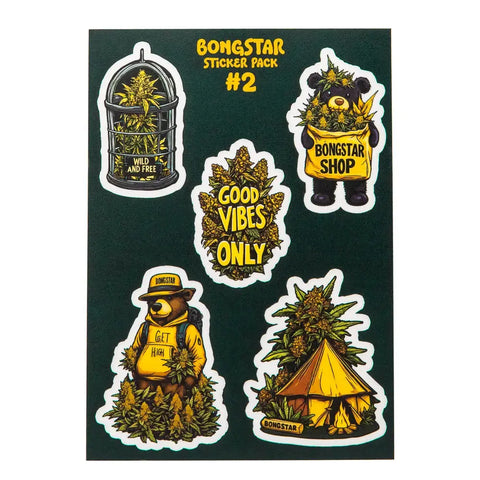 Rasta Stickers in Canada - Bongstar