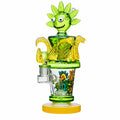 Cheech Sunflower Bong with Ashcatcher Green