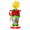 Cheech Sunflower Bong with Ashcatcher Yellow