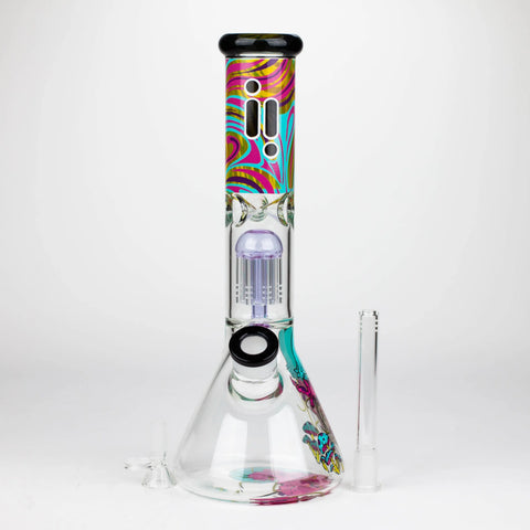 Infyniti | Untamed 14" 7 mm classic beaker water bong - Jellyfish [GP2016]_2