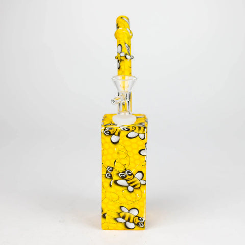 Fortune | 8" Hydrographic Silicone Square Pipe-Assorted [SP1001P]_3