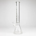 Castle Glassworks | 18" Etched Logo Beaker Bong [CE-101]_1