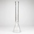 Castle Glassworks | 18" Etched Logo Beaker Bong [CE-101]_2