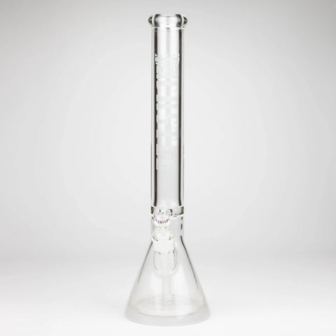 Castle Glassworks | 18" Etched Logo Beaker Bong [CE-101]_2