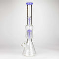 Fortune | 18" Double Tree Perc Beaker Bong Assorted Colour_7