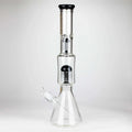 Fortune | 18" Double Tree Perc Beaker Bong Assorted Colour_10