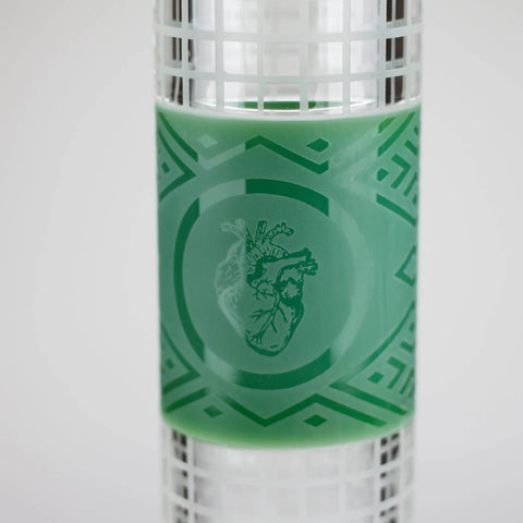14" Beaker Base Glass Bong  [C1035-CC268]_11