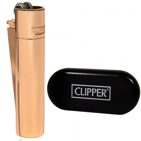 Clipper Metal Rose Gold Lighter