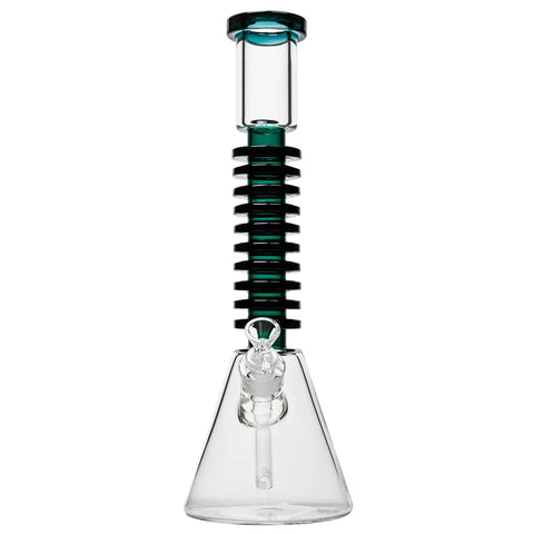 16" 7mm Marley Twisted Spiral Beaker Bong