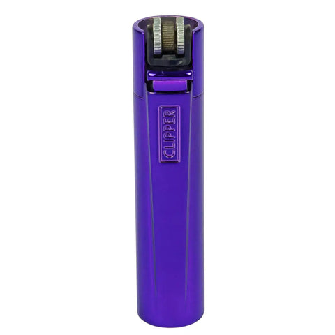 Clipper Metal Purple Rain Lighter