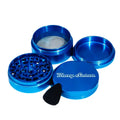Blazy Susan Aluminum Grinder9 - bongstar