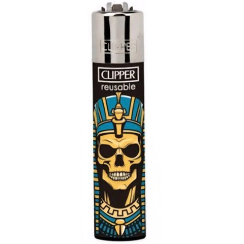 Clipper Lighter - Monumental Skulls