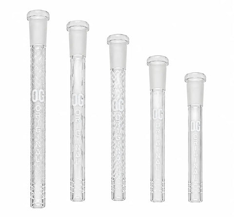 OG Original Frosted 6 Slitted Diffuser Downstem – 3", 3.5", 4", 4.5", 5", 5.5"