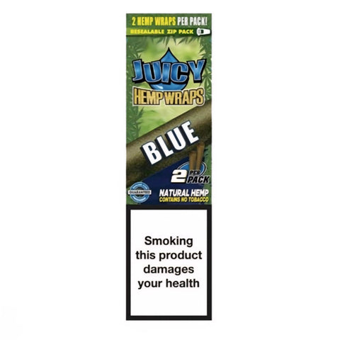 Juicy Jay's Hemp Wraps - Blue